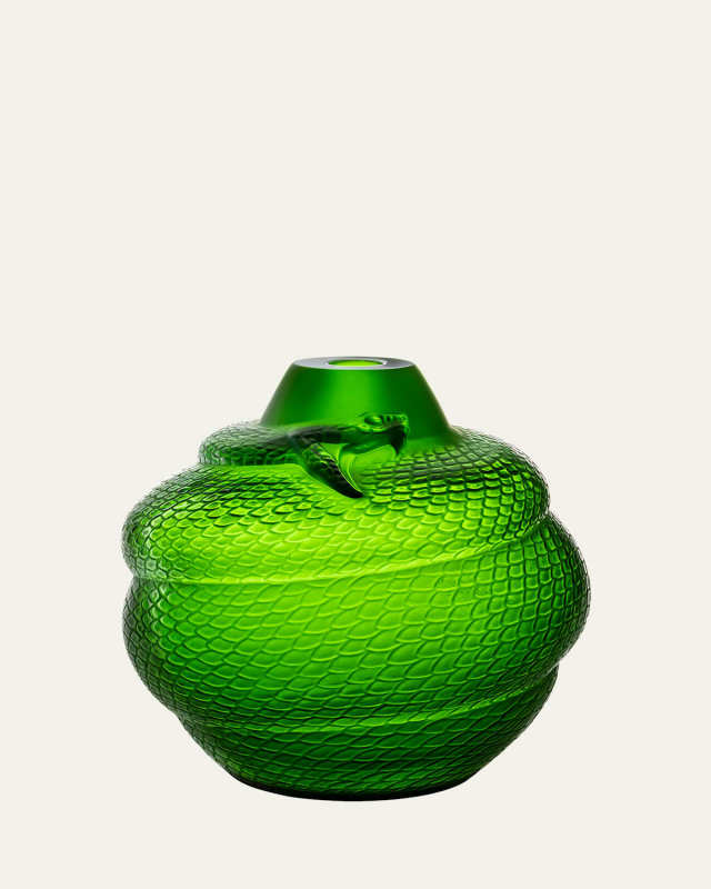 Serpent Vase, 10"
